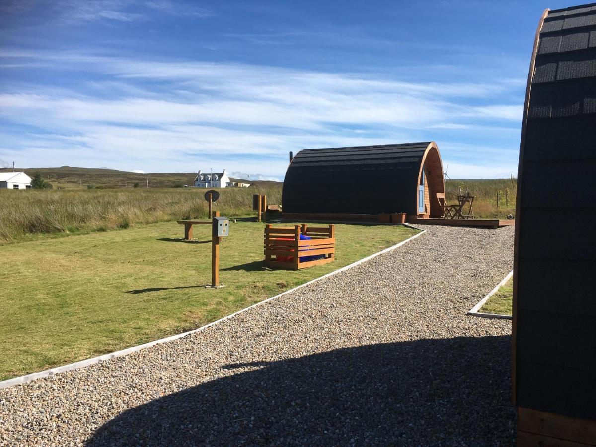 Hotel kilcamb camping Pods Edinbane Exterior foto